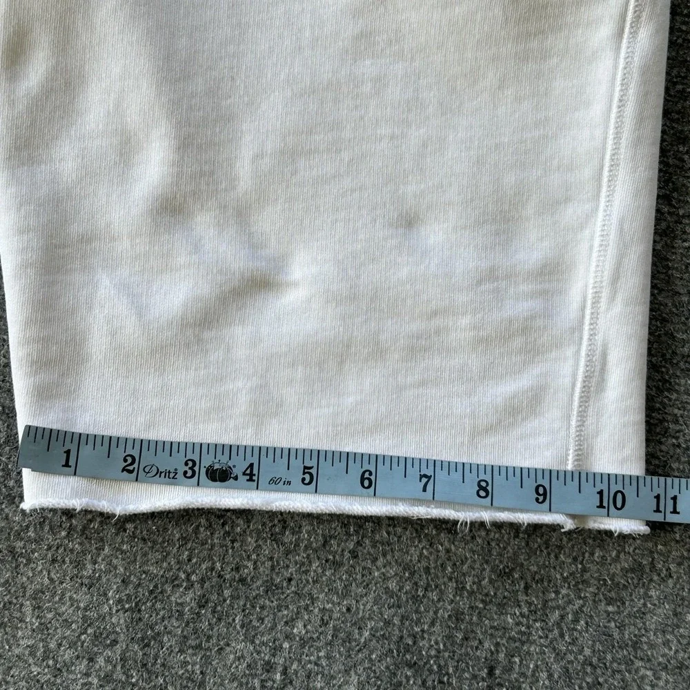 True Religion Sweat Shorts Mens Medium White‎ Cut Off Boxing